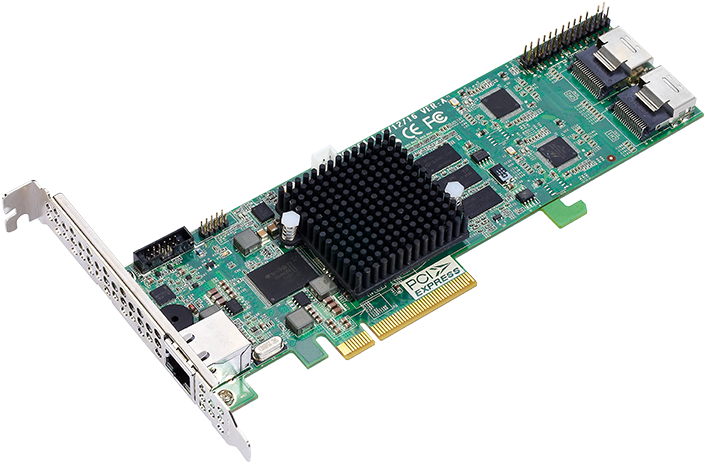ARC1280ML VER 2.0 PCIe 512MB 16-Port SATA Online Raid Controller 