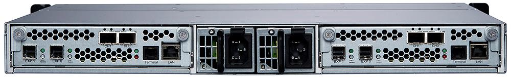 ARC-9200 iSCSI (rear side)