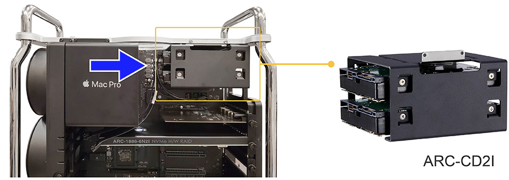 SAS expansion port